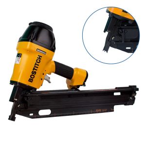 Bostitch F21PL-E Air 21° Framing & Metal Connector Nailer (50-90mm) 